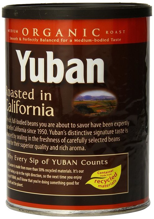 Yuban Medium Organic Ground Coffee, 11 Ounce