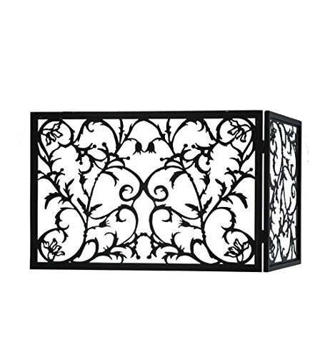 Meyda Tiffany 97928 Vine Folding Fireplace Screen, 34" W x 23" H