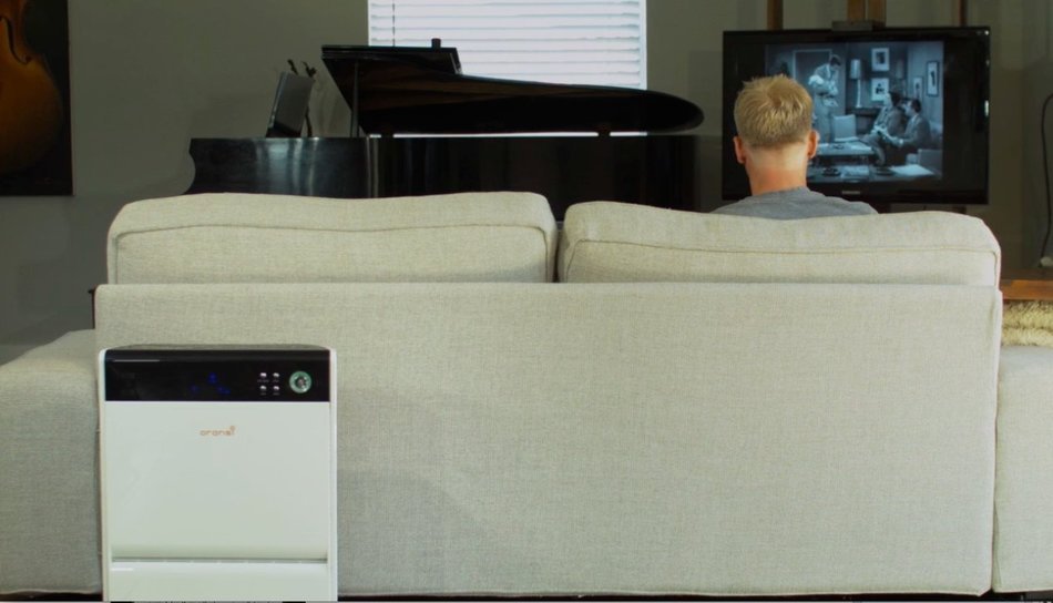 Oransi V HEPA Max Air Purifier, V-HEPA (Complete Set) w/ Bonus: Premium Microfiber Cleaner Bundle