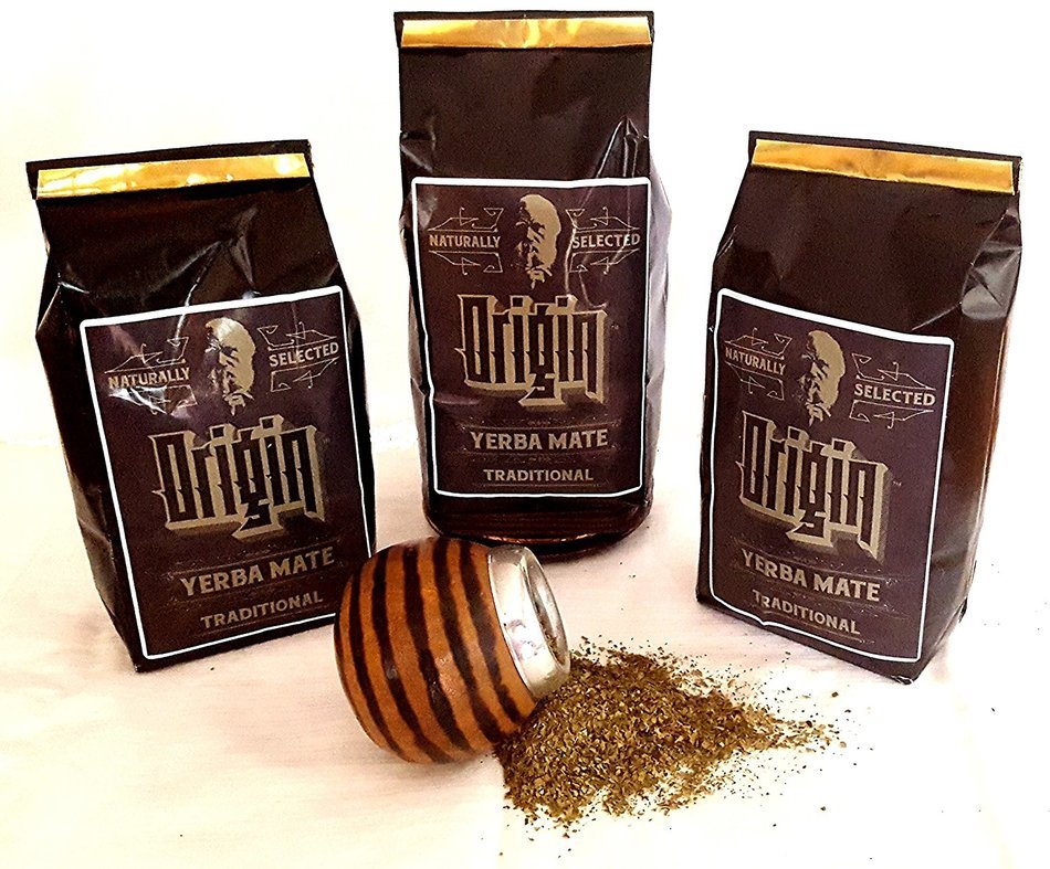Origin Yerba Mate Rich Buttery Smooth Loose Leaf Tea 16 oz