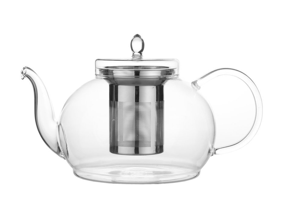 Teapot Set Flowering Tea Glass Teapot Gift Set Harmony 42 Oz / 1242 Ml with Stainless Steel Tea Warmer Alex Tea... N57
