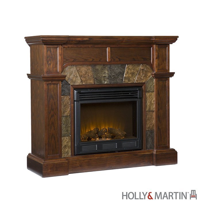 Holly & Martin Cypress Electric Fireplace, ESPRESSO