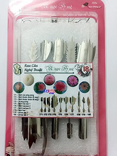 3d Gelatin Art Tools - Type 18 - 3d Jelly Cake Tools - 10 Pcs/set N2