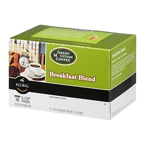 Green Mountain Keurig Coffee, Breakfast Blend, 12 ct