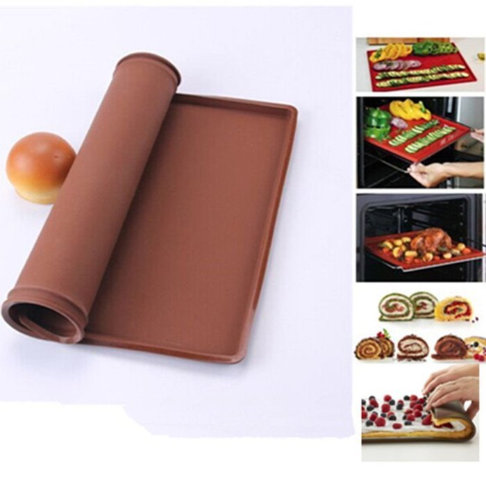 Mangocore bakeware,kitchen supplies baking & pastry tools silicone pad, dessert cookie tools baking mat kitchen... N5