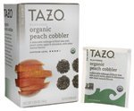 Tazo Organic Black Tea Peach Cobbler -- 20 Tea Bags