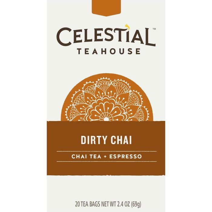 Celestial Seasonings Dirty Chai Tea, 20 Count (Pack of 6) N6