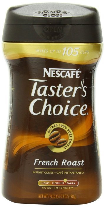 Nescafe Taster's Choice French Roast Instant Coffee, 7 Ounce Canister N3