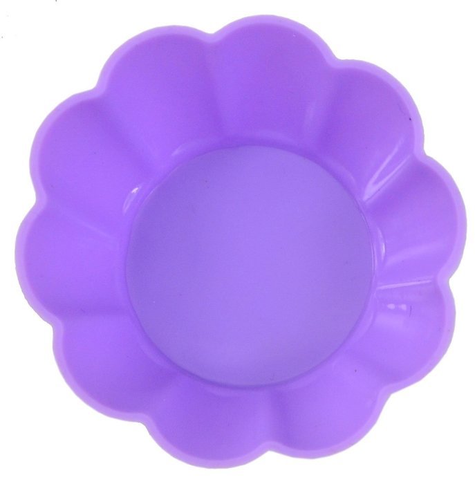 10pcs Silicone Flower Reusable Cupcake Jelly Candy Cookie Baking Mould Muffin Baking Cup N4