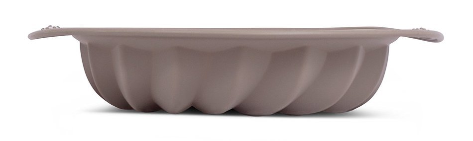 Internet&rsquo;s Best Silicone Fluted Spiral Cake Mold | Bundt Cake Pan | Bread Chocolate Bakeware | BPA Free