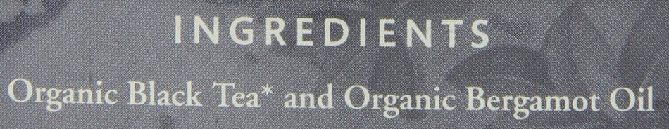 Choice Organic Earl Grey Tea, Black Tea, 16-Count Box 1.1 Oz (Pack of 6) N2
