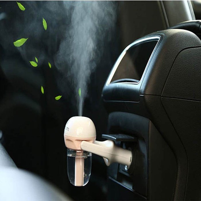 EXIU Mini Air Purifier Freshener Aromatherapy Humidifier for Car Vehicle N3