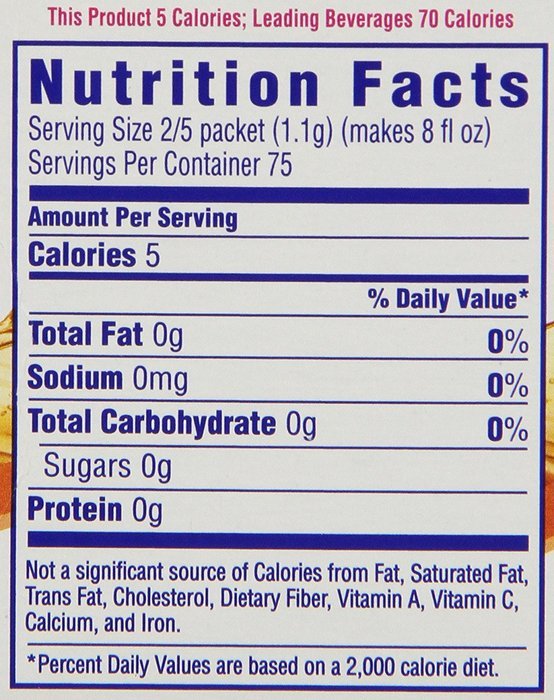Crystal Light Peach Tea Mix (2.7-Ounce), 30-Count On-the-Go Packages (Pack of 2) N3