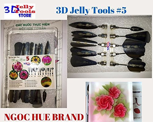 3d Gelatin Art Tools - Type 5 - 3d Jelly Cake Tools - 10 Pcs/set