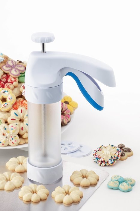 Wilton Cookie Press Set with Silicone Baking Mat & Silicone Glove 3pc Set