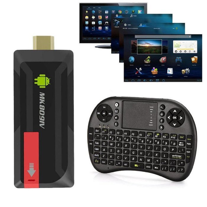 Susenstone&reg; Smart TV Box MK809IV Quad Core Mini Android PC + 2.4G Wireless Air Mouse