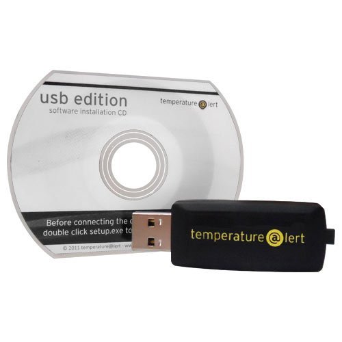 TemperatureAlert USB Temperature Monitor System (TM-STD30)