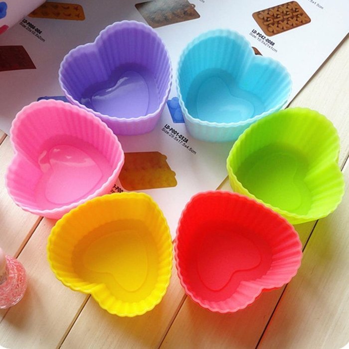 Matoen(TM) 12PC Kitchen Craft Cake Cup Chocolate Liners Baking Cupcake Cases Muffin Cake N18