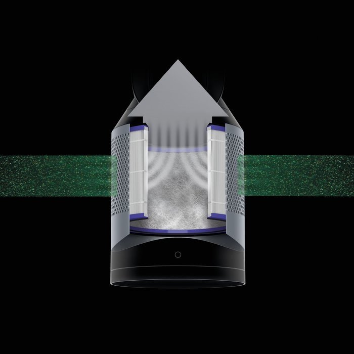 Dyson Pure Hot Cool Link Air Purifier - WiFi Enabled, White N4