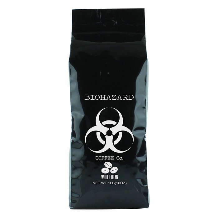 Biohazard Whole Bean Coffee, The World's Strongest Coffee (16 Ounce) N2