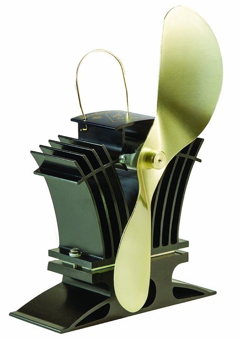 Caframo Ecofan BelAir, Black with Nickel Blade