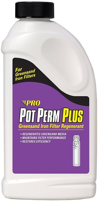 Pot Perm Plus KP02N Greensand Iron Filter Regenerant, 28oz (1.75 Pounds)