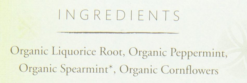 Choice Organic Whole Leaf Organics Sweet Liquorice Mint Tea Pyramids, 15-Count, 0.95-Ounce Boxes (Pack of 3) N4