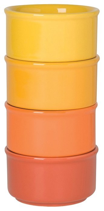 Now Designs Ramekins (Set of 4), Modern Assorted Colors N2