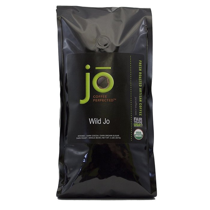 WILD JO: 2 lb, Dark French Roast Organic Whole Bean Coffee, Bold Strong Wicked Good Coffee! New Name, Great Brewed...