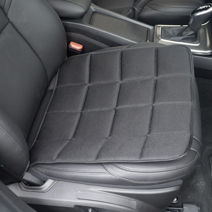 Dr. Luck Natural Bamboo Charcoal Deodorizer Seat Cushion-Office Car Chair Cushion Pad (Pack of 1) N11