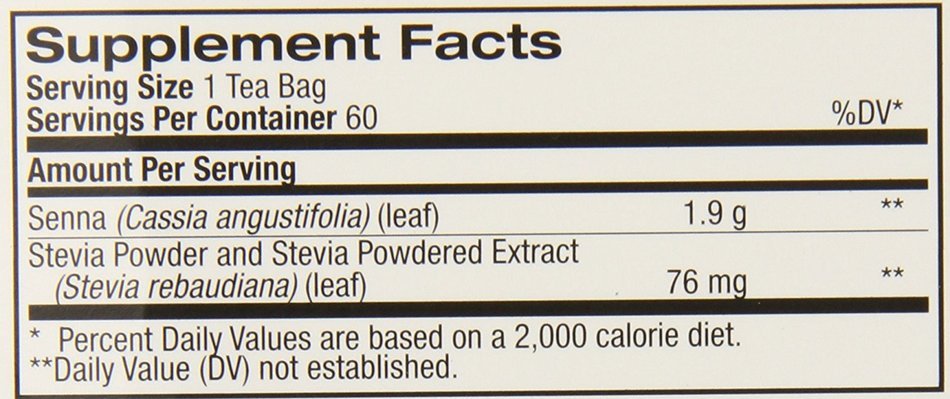 LACI LE BEAU SUPER DIET TEA,CINN SPICE, 60 BAG