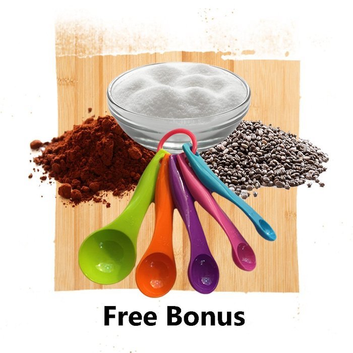YuliTech Cake Decoration Tip Set, Including 16pcs Stainless Steel Icing Tip Set+10 Pastry Bags+1 coupler+ Measuring... N4
