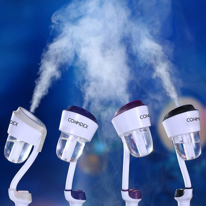 CONMDEX Humidifier Diffuser Steam for Car New Gen with Charger Port 2 in 1 Splitter Aromatherapy Essential Oil... N3