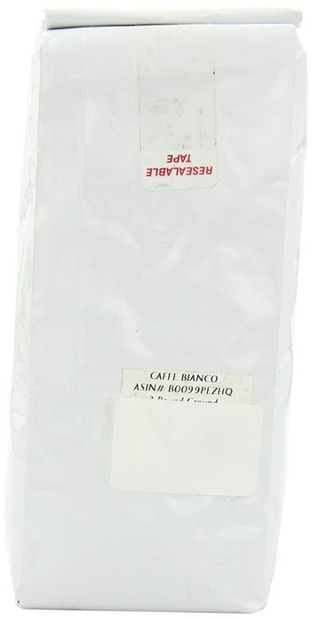 Caffe Appassionato Ground White Coffee, Caffe Bianco, 2 Pound