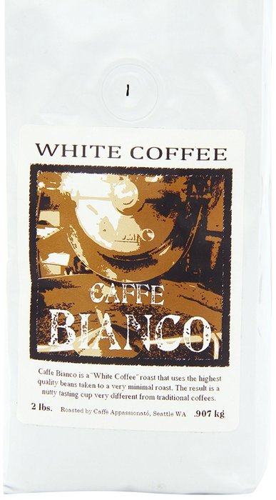 Caffe Appassionato Ground White Coffee, Caffe Bianco, 2 Pound N2