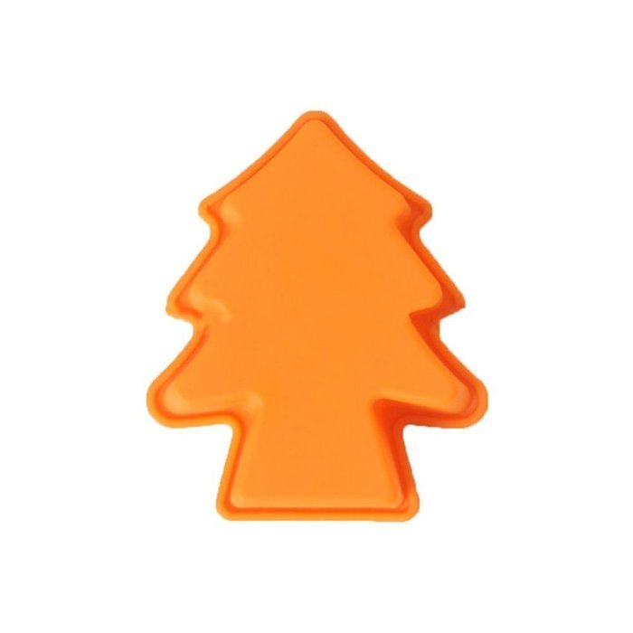 LRKC Christmas Tree Silicone Cake Mould Candy Cookies Chocolate Soap Baking Mold