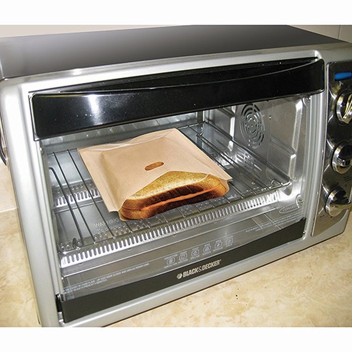 ekSel Non Stick Reusable Toaster Bags, Pack of 3 N5