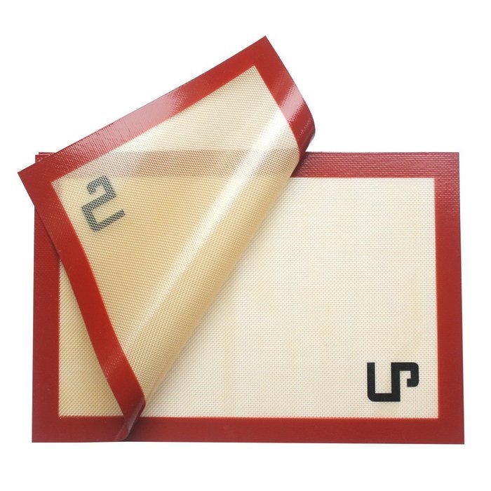 LP Placemats Silicone Baking Mat Set , Non Stick Silicon Liner for Bake Pans & Rolling Pastry，Cookie，Bun，Bread...