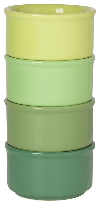 Now Designs Ramekins (Set of 4), Modern Assorted Colors N5