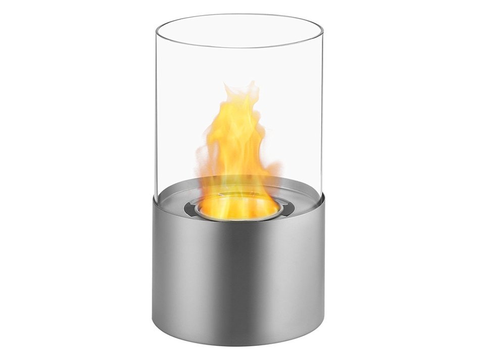 Ignis Ventless Bio Ethanol Fireplace Circum Stainless Steel N5