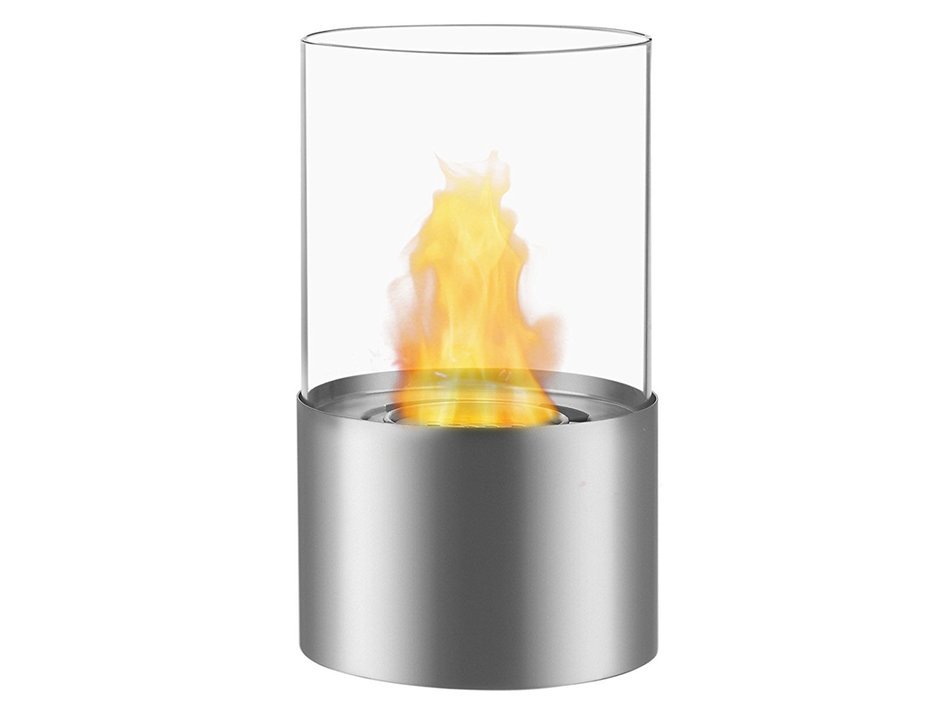 Ignis Ventless Bio Ethanol Fireplace Circum Stainless Steel N6