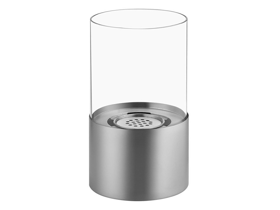 Ignis Ventless Bio Ethanol Fireplace Circum Stainless Steel N7