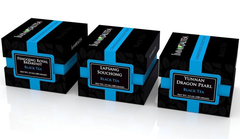 Black Tea Lapsang Souchong Smoked Fresh Loose Leaf - Connoisseur Collection - 1 oz N18
