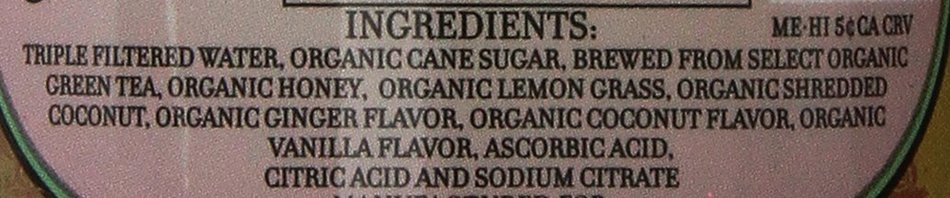 Harney & Sons Iced Tea, Organic Green with Coconut, 16 Ounce (Pack of 12) N3
