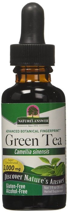 Nature's Answer Alcohol-Free Green Tea Leaf, 1-Fluid Ounce N4