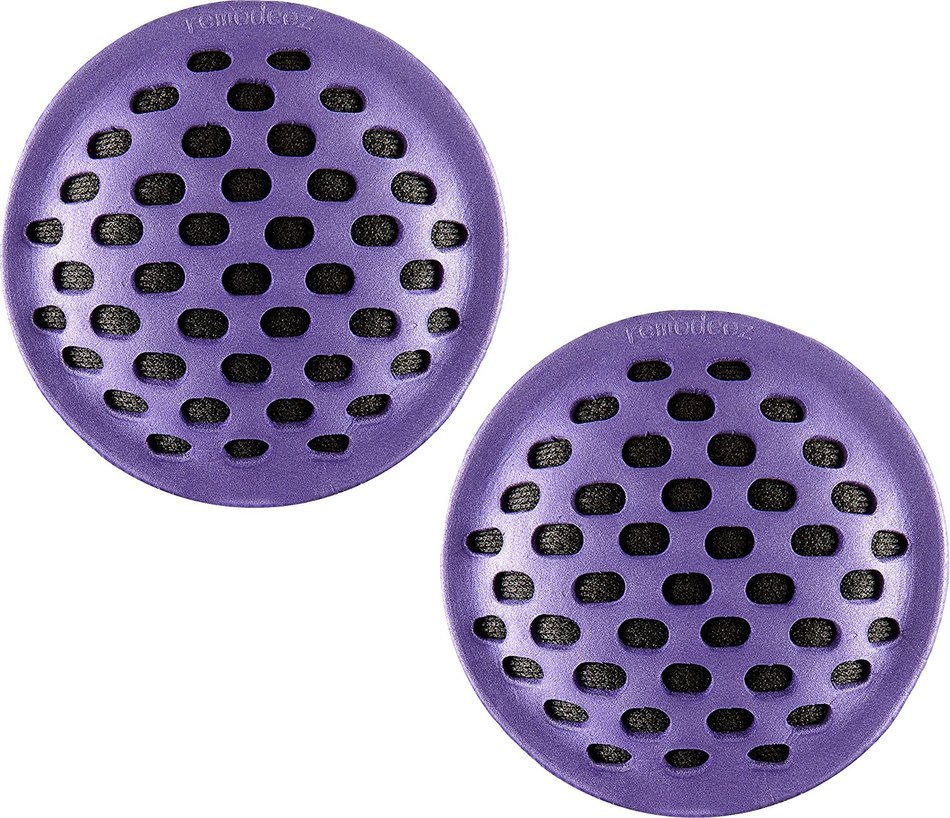 remodeez Footwear Deodorizer: Charcoal Odor and Moisture Remover, Green (2 Pack) N6