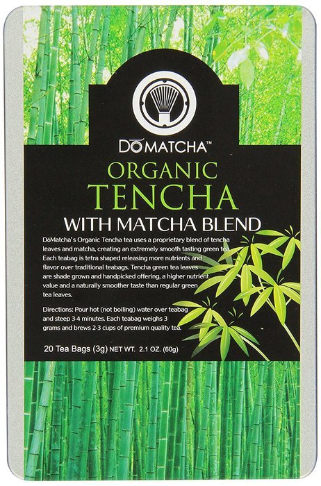 DoMatcha Green Tea, Organic Ten-Cha with Matcha Blend, 20-Count Tea Bags N2