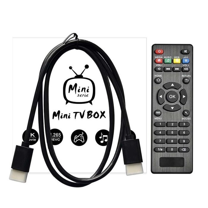 Network Set-Top Box M8S Ⅱ TV Box Android 6.0 Amlogic S905X Cortex-A53 Quad-Core 2GB / 8GB 4K HD 100Mbps LAN 2.4G... N8