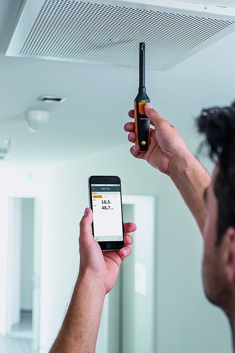Testo 605i Wireless Thermo Hygrometer with Smart Bluetooth Technology N2