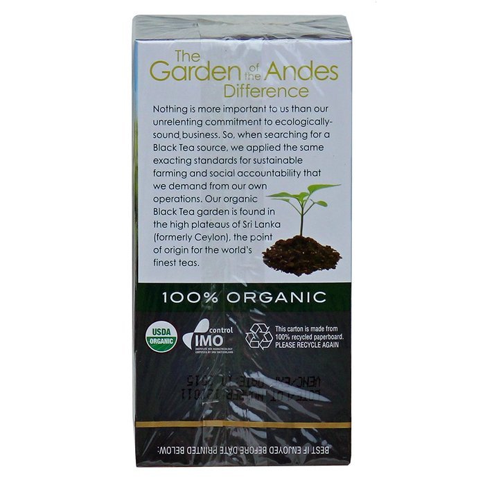 Garden of the Andes 100% Organic Herbal Tea, Rosehip and Hibiscus, 20-Count N21